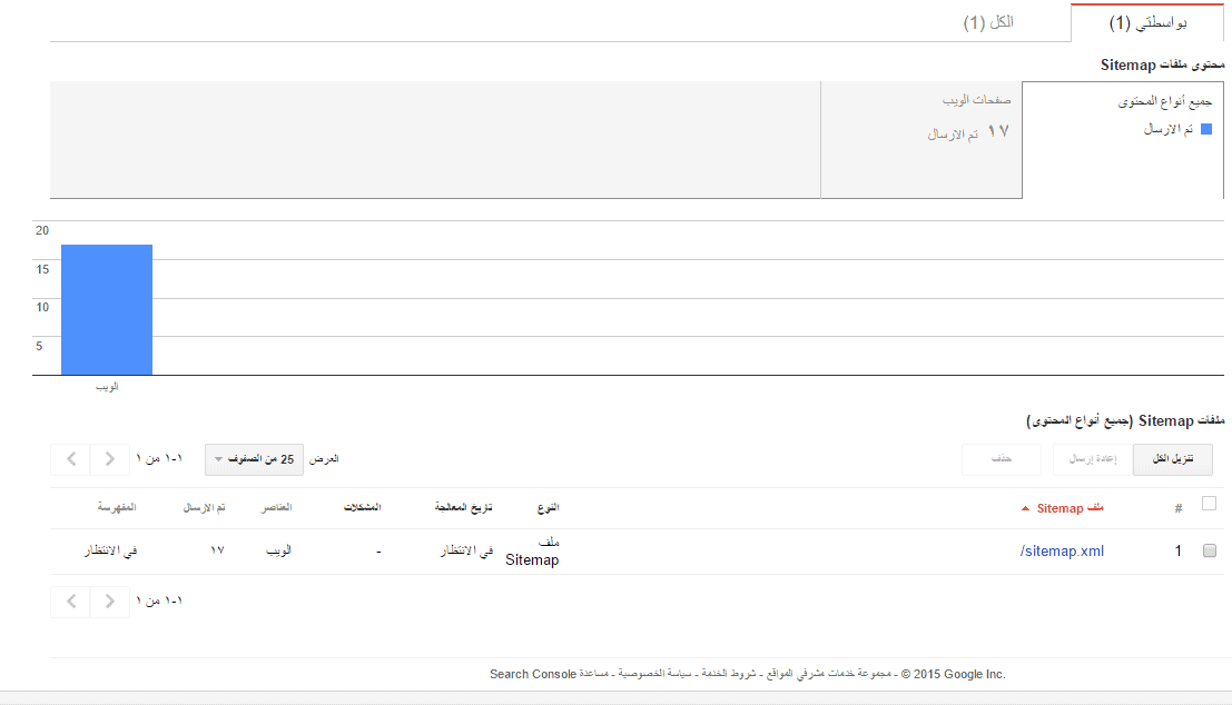 google webmaster tools
