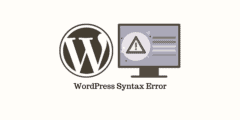أسباب مشاكل Syntax error في الووردبريس وحلها 2025